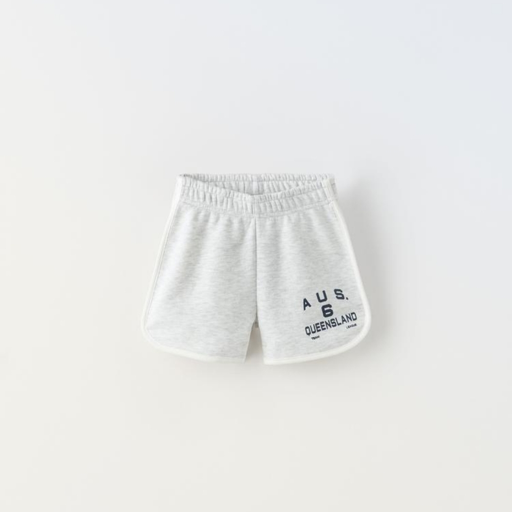 ZARA VARSITY SHORTS